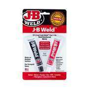 J B Weld 8265S Original Cold Weld Steel Reinforced Epoxy Metal to Metal Glue, 2 oz, Dark Grey