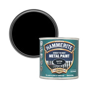 Hammerite 5084904 Metal Paint: Satin Black 250ml
