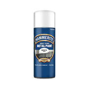 Hammerite 5084782 Metal Paint: Smooth White 400ml (Aerosol)