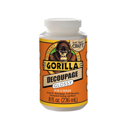 Gorilla 101819 Decoupage Gloss, Clear, 1 Pack