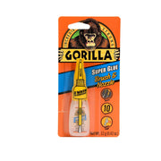 Gorilla Super Glue with Brush & Nozzle Applicator, 12g, Clear