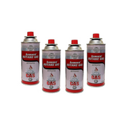 Asmaco Butane Gas Refills, 4Pcs