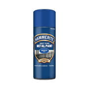 Hammerite 5092970 Direct To Rust Metal Paint Aerosol Smooth Blue Finish 400ml