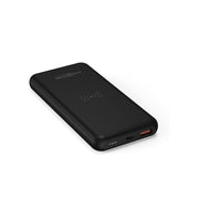 ANSMANN 10W Wireless Qi-Certified Power Bank 10000mAh 18W QC/PD 3.0 USB-C Port External Battery with Wireless Charging Function, Portable Charger Compatible with Apple iPhone iPad Samsung Galaxy