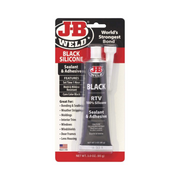 J-B Weld 31319 Black RTV Silicone Sealant and Adhesive - 3 oz.