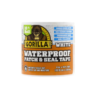 Gorilla Waterproof Patch & Seal Tape 4" X 10' White, Pack Of 1