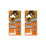 Gorilla Heavy Duty Construction Adhesive, 2.5 Ounce Squeeze Tube, White, (Pack of 2)