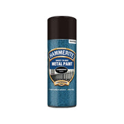 Hammerite Aerosol Spray Paint Hammered Black 400Ml