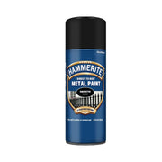 Hammerite Aerosol Spray Paint Smooth Black 400ml