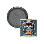 Hammerite Direct to Rust Metal Paint - Hammered Silver Finish 250ML