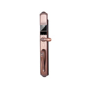 Hasanat Essentials Smart Lock Basic Model - CLP-LK-701 | Red Bronze | 24*240mm | Fingerprint & Password Access