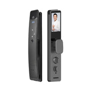 Hasanat Essentials Smart Lock Cat Eye Viewer Model - CLP-LK-603 | Starry Gray | 24*240mm | Face Recognition & Card Access