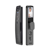 Hasanat Essentials Smart Lock Face Recognition Model - CLP-LK-1703 | Silver | 24*240mm | Face Recognition & Fingerprint