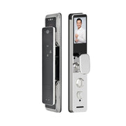 Hasanat Essentials Smart Lock Face Recognition Model - CLP-LK-303 | Gray | 24*240mm | Face Recognition & Camera