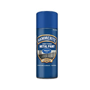 Hammerite 5092970 Direct To Rust Metal Paint Aerosol Smooth Blue Finish 400ml