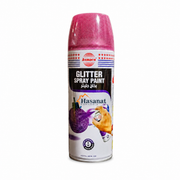 Asmaco Glitter Spray Paint 400ml / 240gms - Magenta