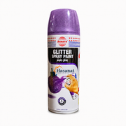 Asmaco Glitter Spray Paint 400ml / 240gms - Purple