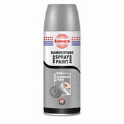 Asmaco Hammer Tone Spray Paint 400ml Silver