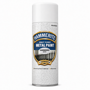 Hammerite Aerosol Metal Paint 400ml - Hammered White 400ml