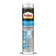 Pattex GP-SL212 Indoor & Outdoor General Purpose Silicone Sealant (Transparent)