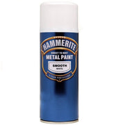 Hammerite Direct to Rust Smooth Aerosol Spray Paint- White 400ml