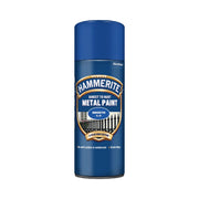 Hammerite 5092970 Direct To Rust Metal Paint Aerosol Smooth Blue Finish 400ml