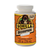 Gorilla 101819 Decoupage Gloss, Clear, 1 Pack