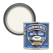 Hammerite 5122058 Smooth Metal Paint, Cream, 250ML